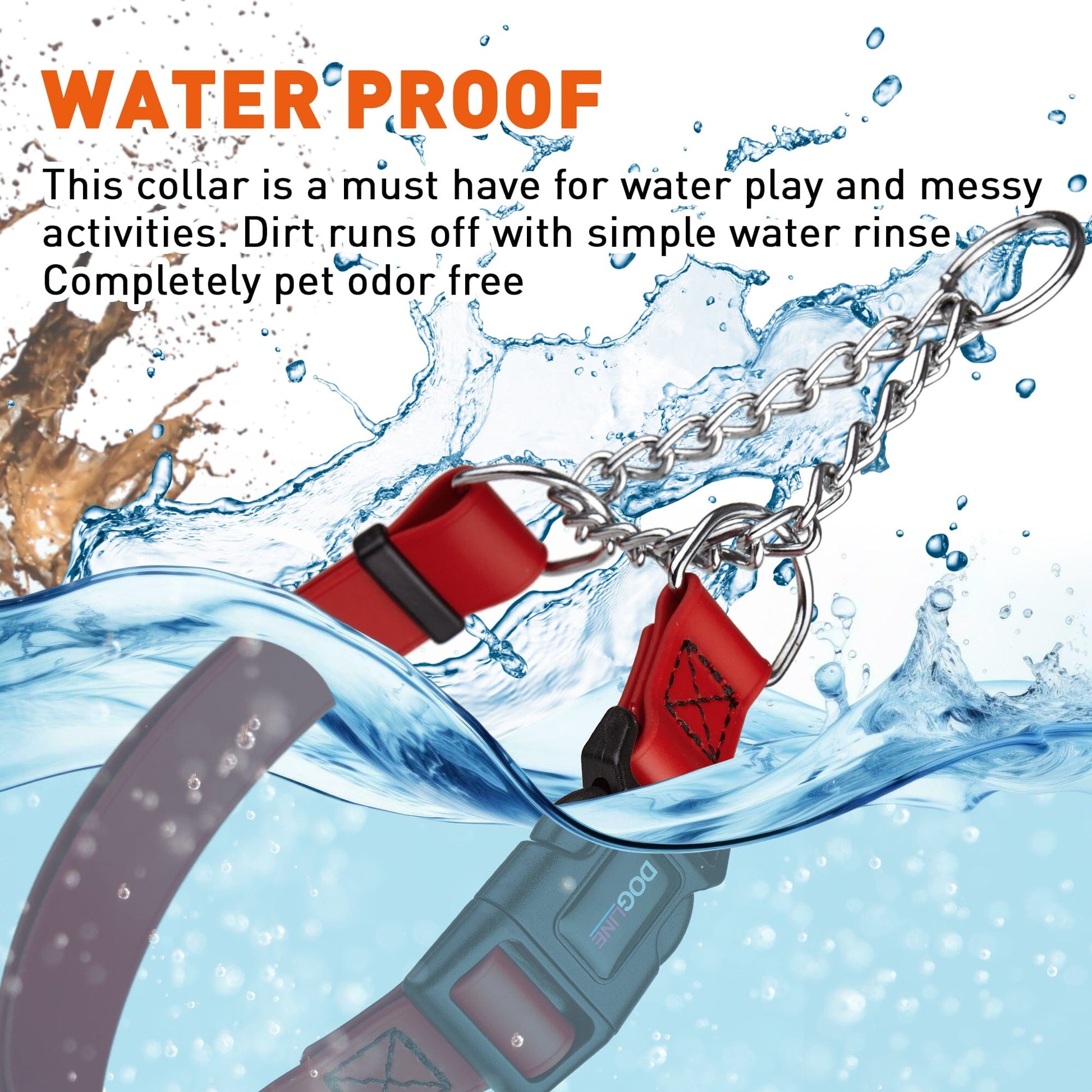 Biothane Adjustable Martingale Collar with Quick Release Buckle