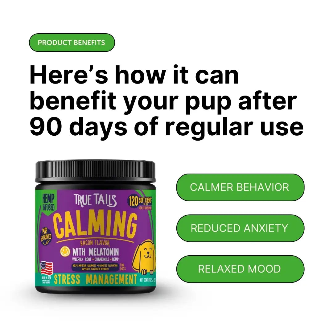 Calming Support With Hemp For Dogs 9oz Jar (120 Count)