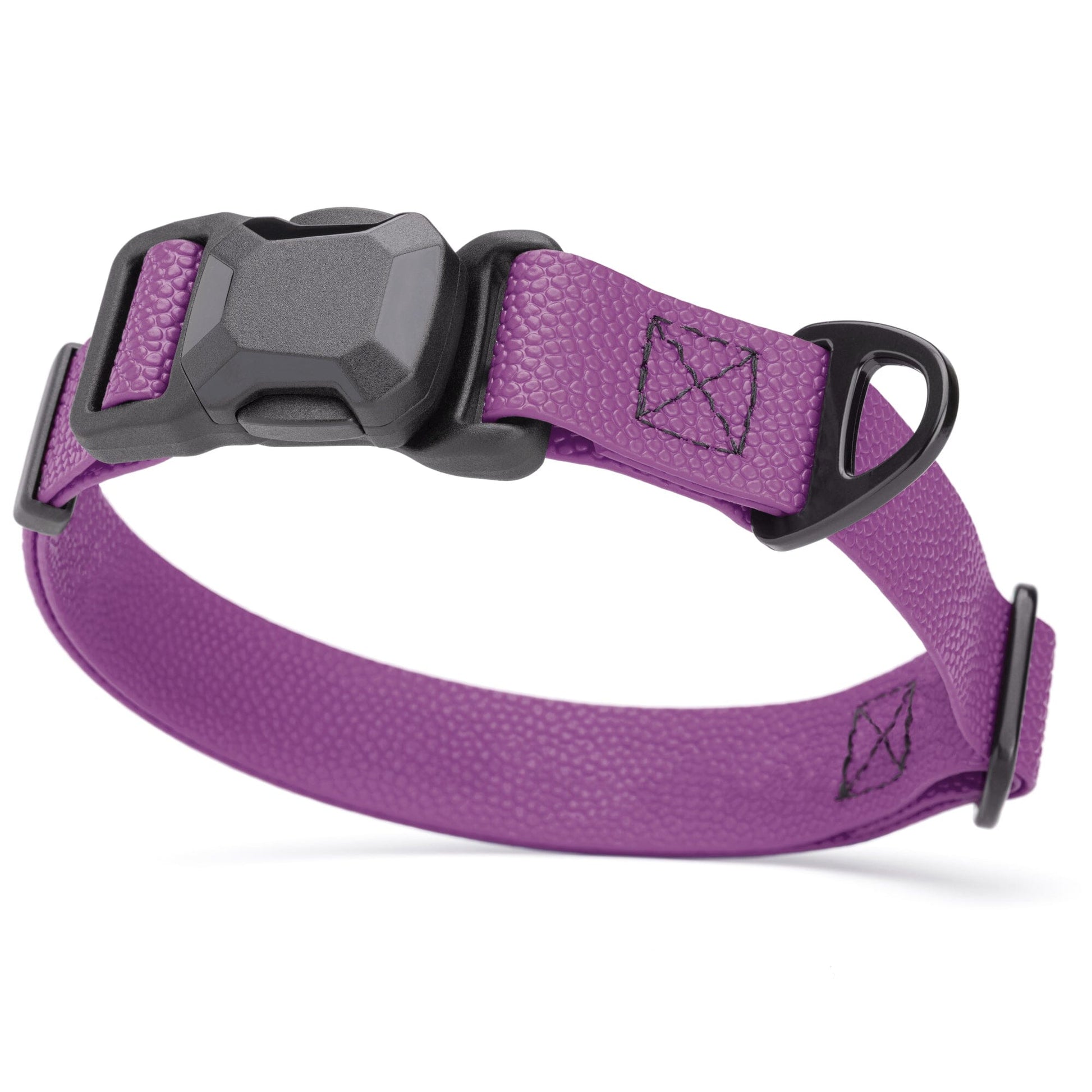 Dogline Pebble Emboss Biothane Dog Collar with Magnetic Buckle