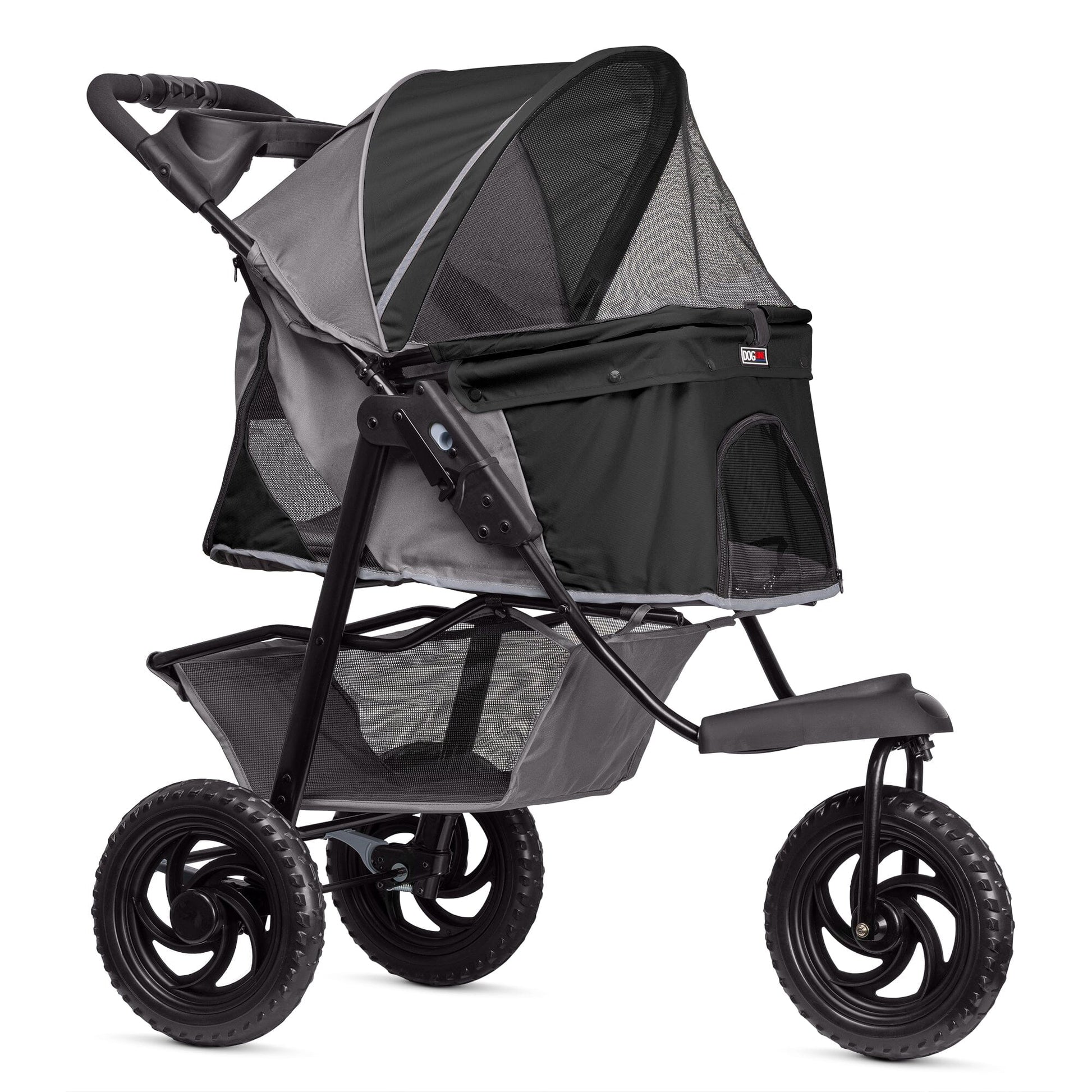 TrailRunner Pet Stroller with 12" Mixed Terrain Rubber Tires