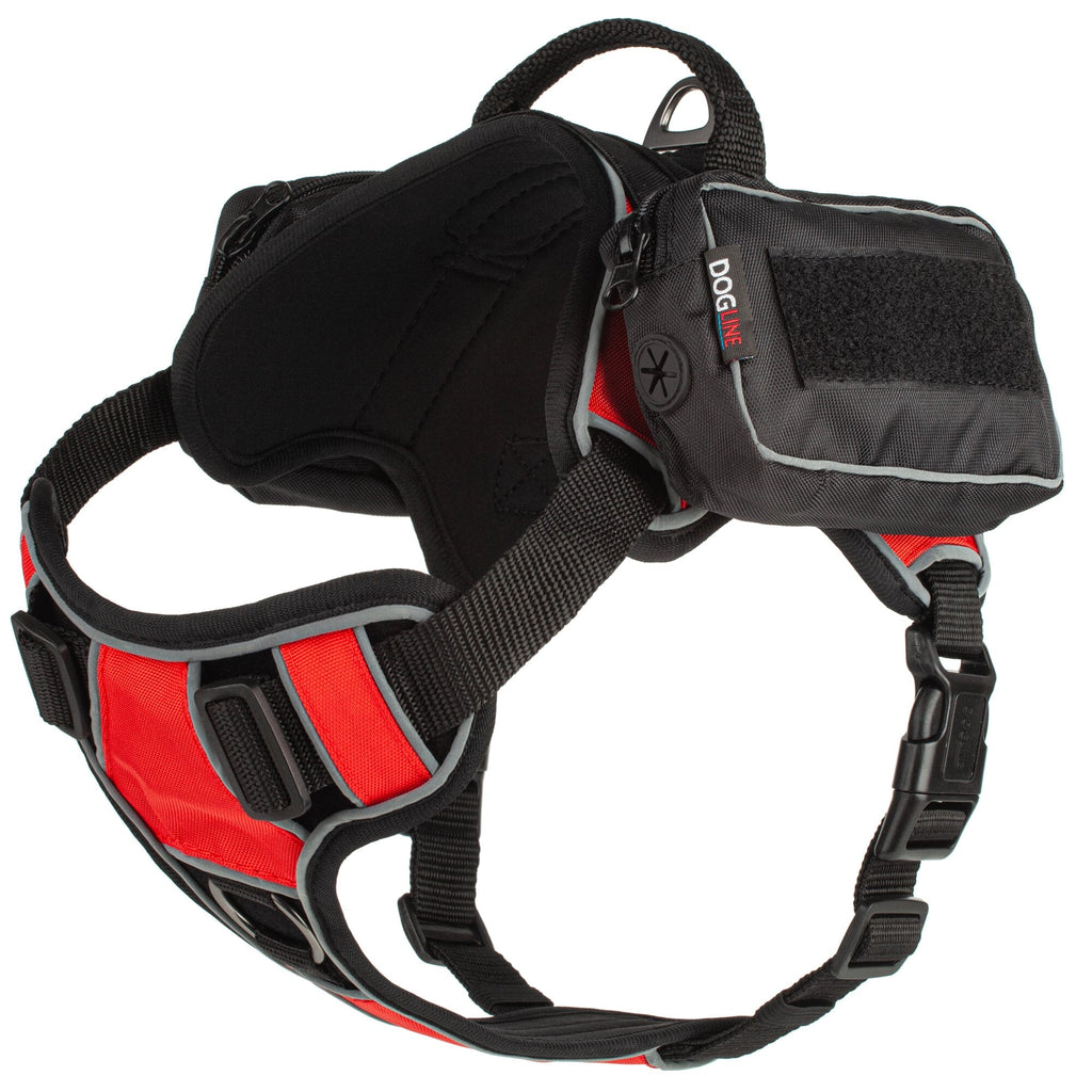 Quest Removable Utility Saddlebags + Built-In Waste Bag Dispenser