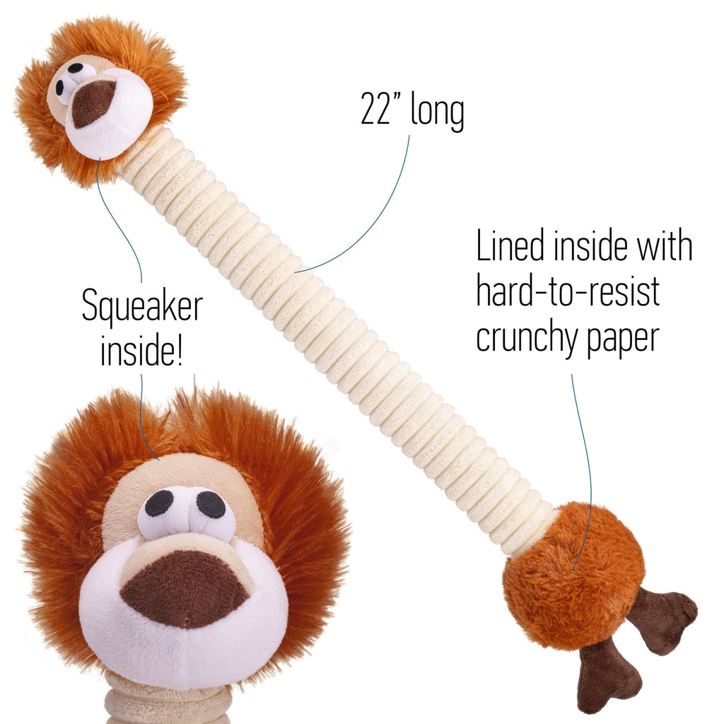 22" Long Plush Dog Toy