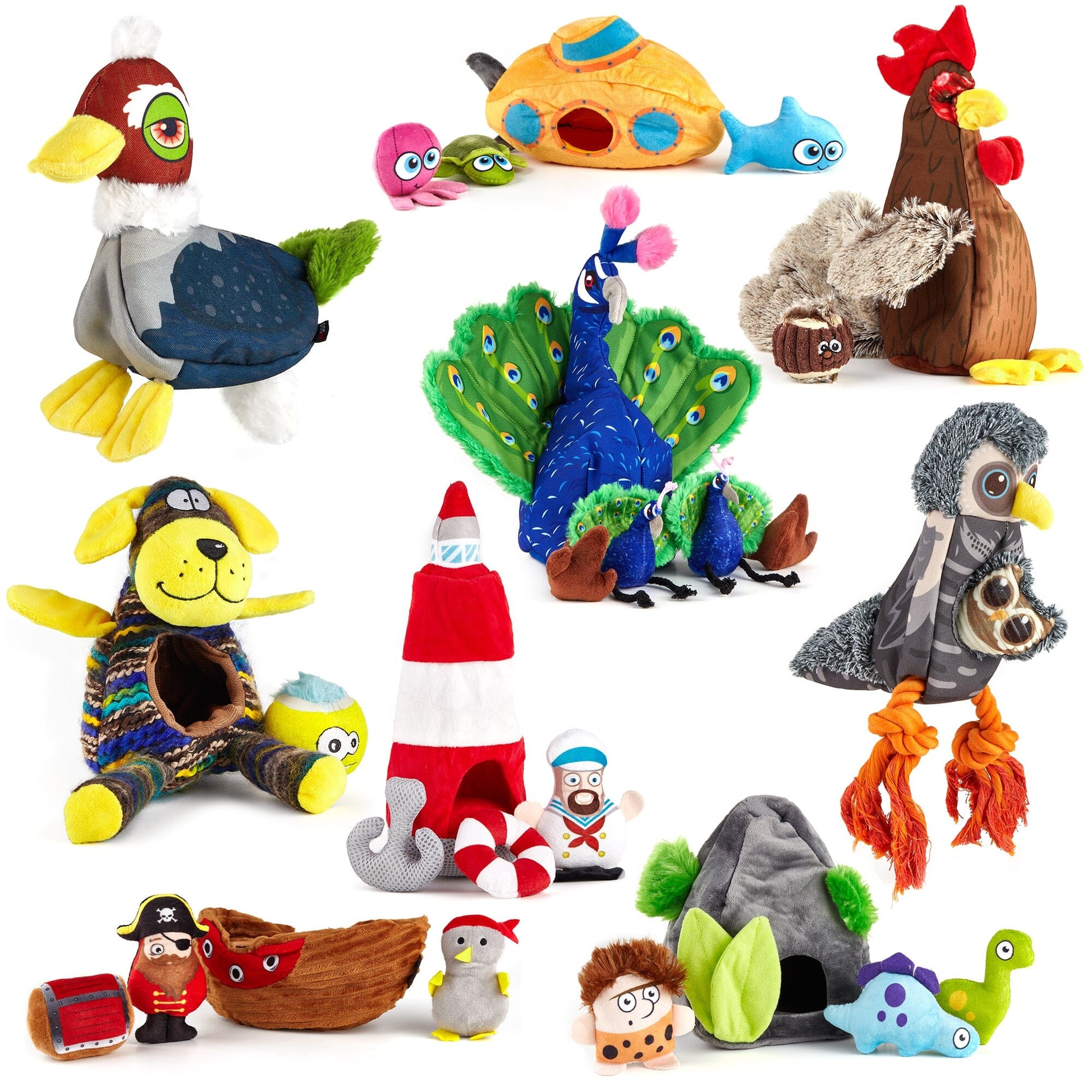 Interactive Toy Collection with a Surprise Inside