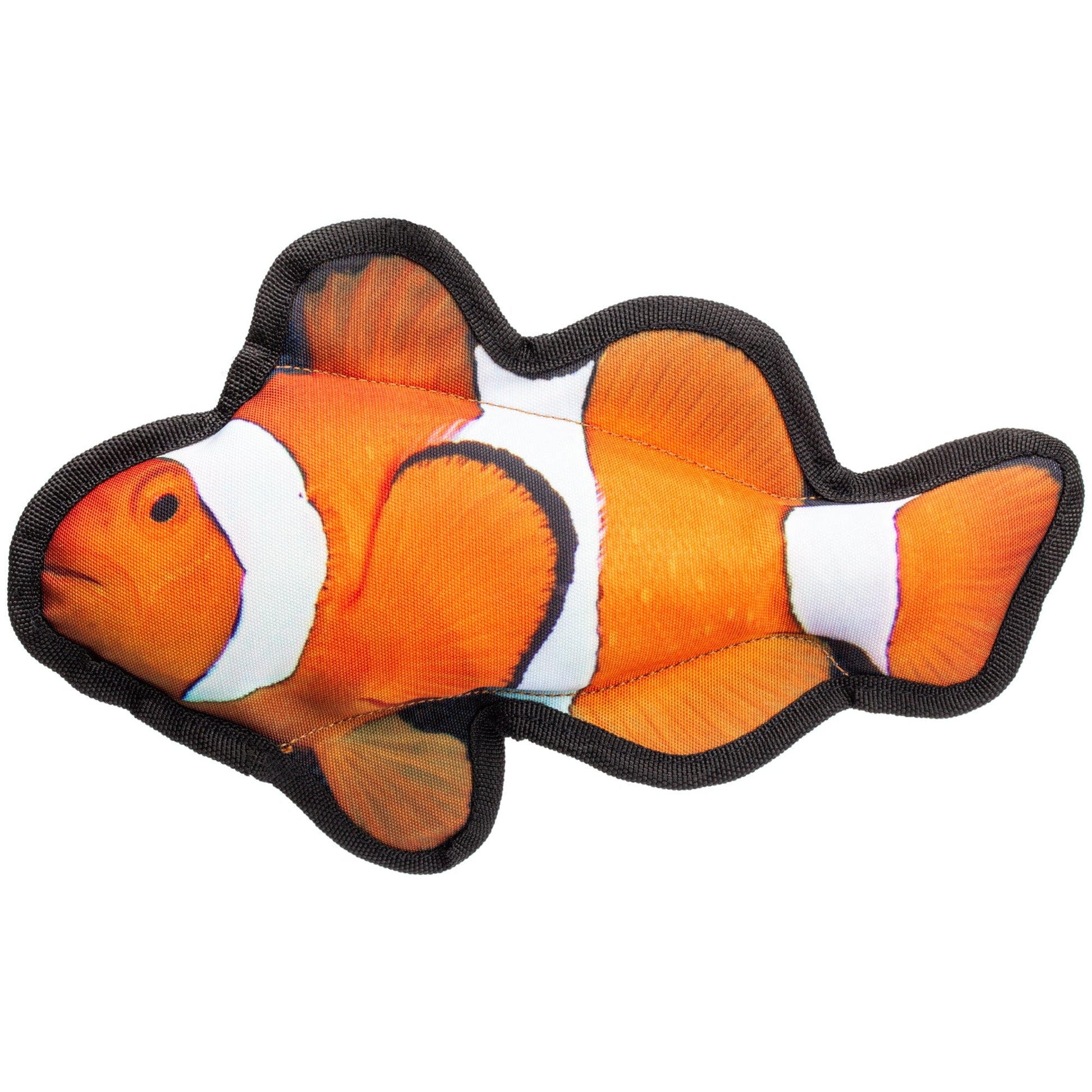 10" Tropical Clownfish Dog Fish Toy